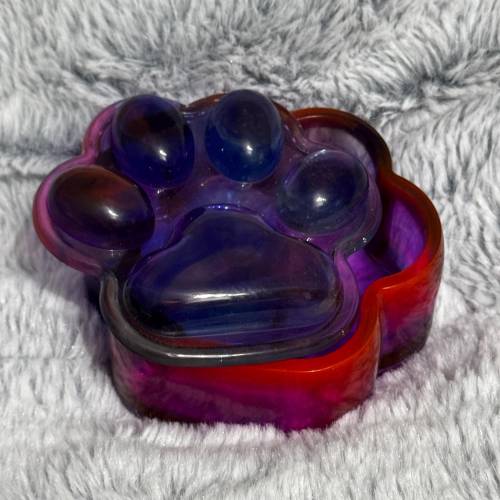 Tatzen Aufbewahrungsbehälter für Haustierbedarf, Organizer mit Pfoten-Motiv, Süß und Praktisch, Perfekt für Zuhause