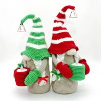 Kerzen-Wichtel - Teelichthalter - Häkelanleitung Bild 4