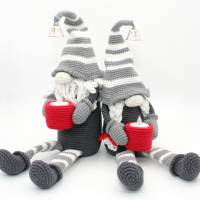 Kerzen-Wichtel - Teelichthalter - Häkelanleitung Bild 5