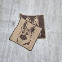Häkelanleitung Topflappen 