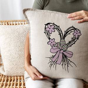 Ostereier Mit Herz Plotterdatei SVG Cut File DXF Bild 3