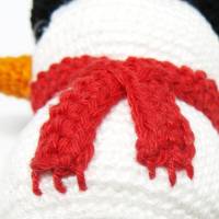 Schneemann - Teelichthalter - Häkelanleitung Bild 3