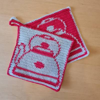 Häkelanleitung Topflappen 