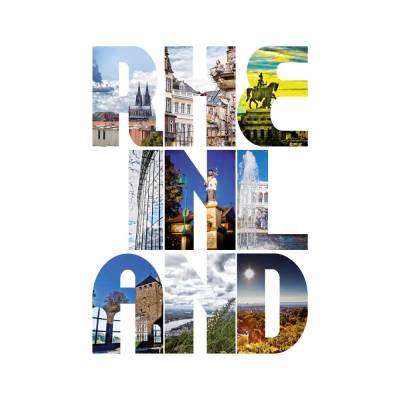 Plakat/Poster: Motiv Rheinland DIN A2
