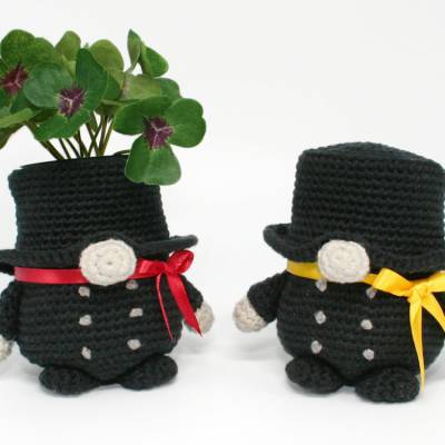 Schornsteinfeger-Wichtel - Glücksbringer - Häkelanleitung