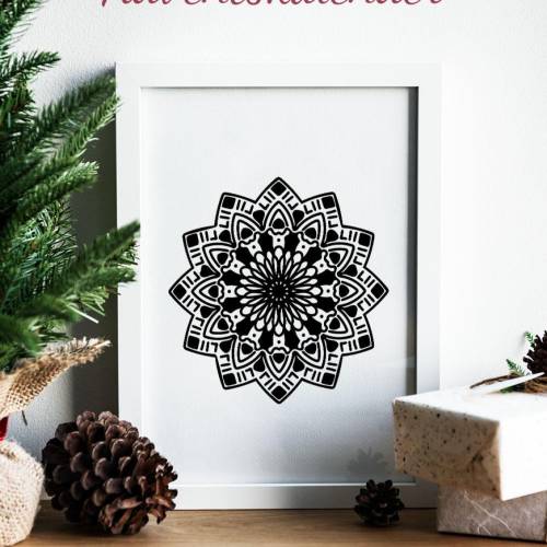 Mandala Plotterdatei  SVG DXF