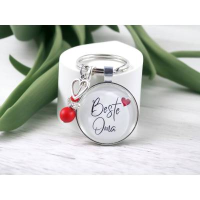 Beste Oma Schlüsselanhänger | Anhänger Oma | Geschenk Oma