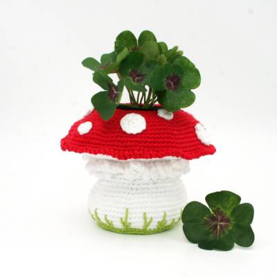 Pilz - Glückspilz - Glücksbringer - Häkelanleitung