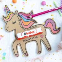 Einladung Geburtstag Kinder, Kindergeburtstag, Geburtstagseinladung, digitale Einladung, Einhorn Einladung Druckvorlage Bild 4
