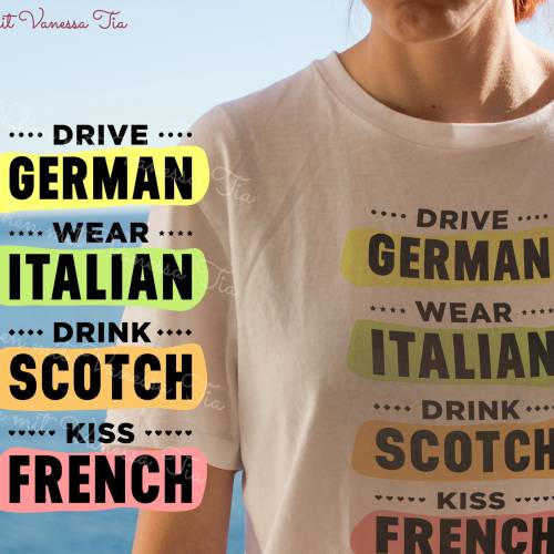 Plotterdatei Europa Spruch | Drive German  SVG DXF