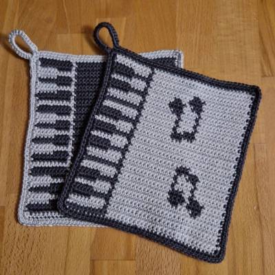 Häkelanleitung Topflappen 