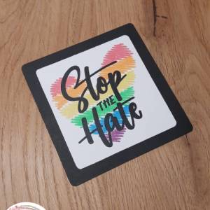 Plotterdatei Pride | Stop The Hate SVG DXF Bild 3
