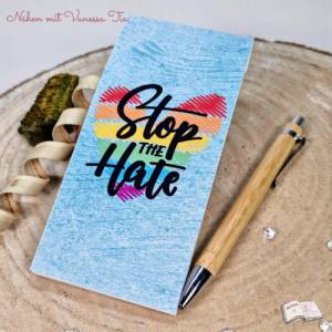 Plotterdatei Pride | Stop The Hate SVG DXF Bild 4