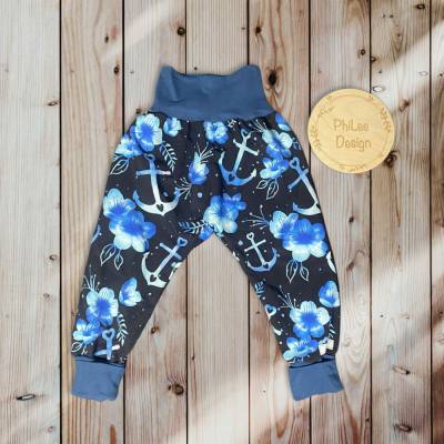 Softshellhose/ Gr.98-104/ Matschhose/ Anker/ blossom