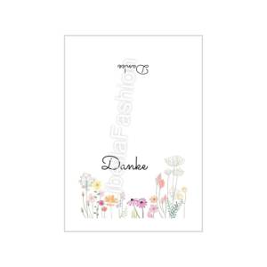 Dankeskarte 11 Geburtstag Karte Grußkarte Danke A4 digitaler Sofortdownload zum selbst ausdrucken Bild 2