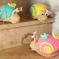 Schnecke - Türstopper - Häkelanleitung Bild 10