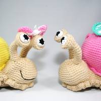 Schnecke - Türstopper - Häkelanleitung Bild 2