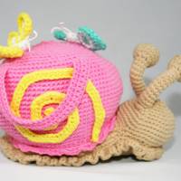 Schnecke - Türstopper - Häkelanleitung Bild 6