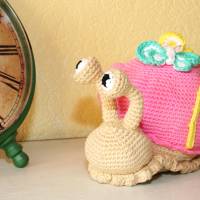 Schnecke - Türstopper - Häkelanleitung Bild 8