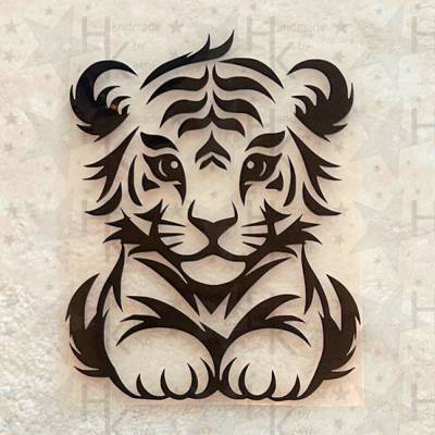 Bügelbild - Tiger | Löwe | Kind - viele mögliche Farben