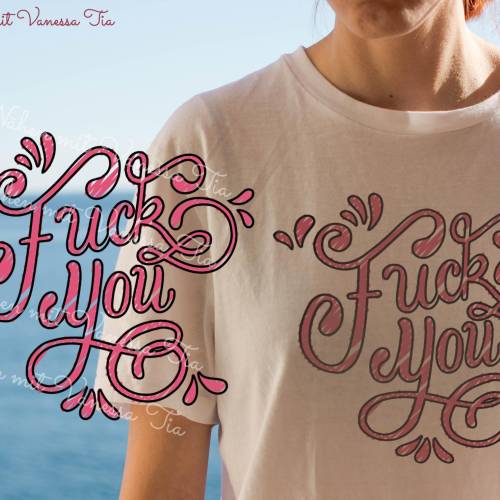 Spuch Plotterdatei  | Fuuuyou SVG DXF