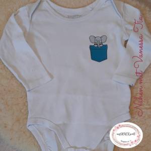 Einstecktasche Elefant - 3 Varianten SVG DXF Bild 6