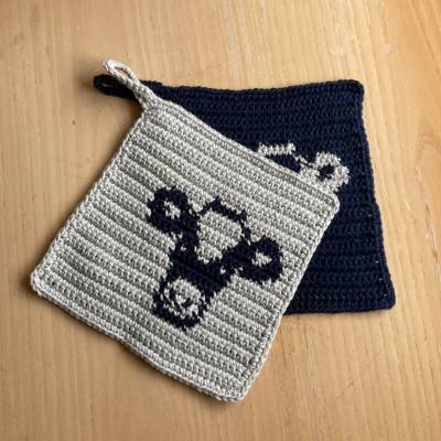 Häkelanleitung Topflappen 