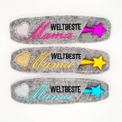 Stickdatei Kugelschreiber Etui Mama