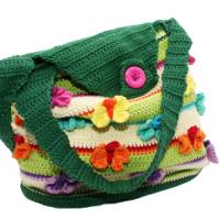 Tasche - Schmetterlinge - Häkelanleitung Bild 2
