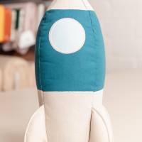 Rakete nähen: Schnittmuster & Anleitung für ein kuscheliges Stoffspielzeug Bild 6