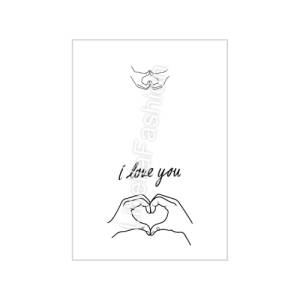 Glückwunschkarte 3 Geburtstag Karte Grußkarte Hochzeit Valentinstag A4 digitaler Sofortdownload Bild 2