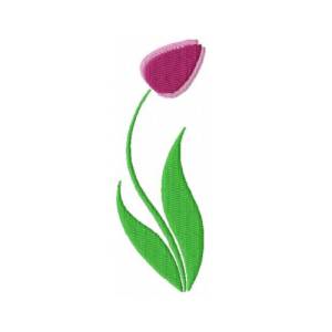 Stickdatei Tulpe Tulpen 10x10 13x18 Blume Frühling Bild 1