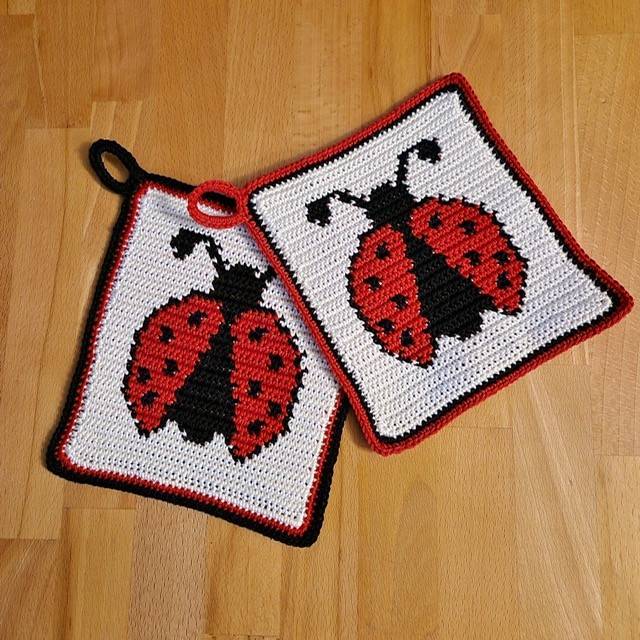 Häkelanleitung Topflappen 