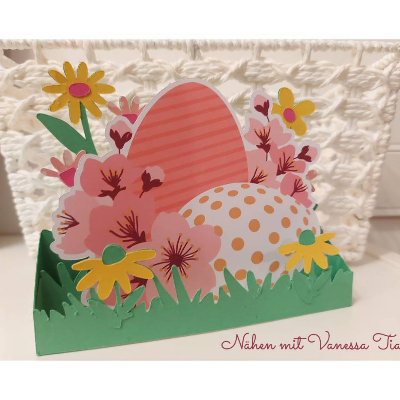 Ostereier Mit Blumen Plotterdatei SVG Cut File DXF