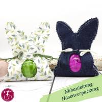 Nähanleitung Hase Hasenverpackung für ein Ei Bild 1
