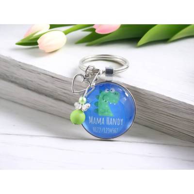 Notfallanhänger | Schlüsselanhänger | Telefonnummer von Mama/Papa