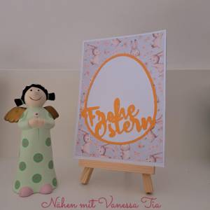 Fensterkarte | Frohe Ostern Plotterdatei SVG Cut File DXF Bild 3