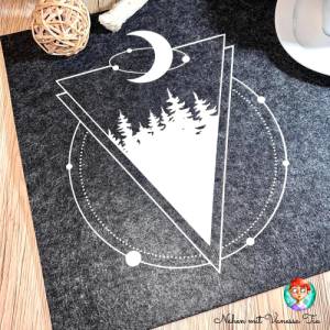 Geoforest | Plotterdatei Treeornaments Plotterdatei SVG Cut File DXF Bild 2