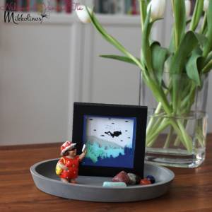 Schattenboxmotiv Unterwasser | Taucher Plotterdatei SVG Cut File DXF Bild 7