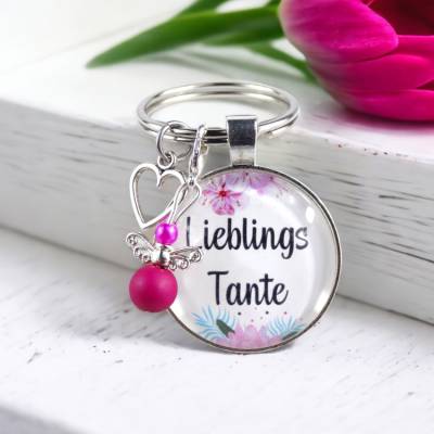 Schlüsselanhänger Lieblingstante | Geschenk Tante