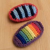 Häkelanleitung Haarspangen 