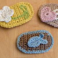 Häkelanleitung Haarspangen 