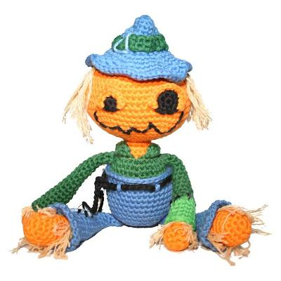 Kürbisscheuche - Kürbismännchen - Häkelanleitung