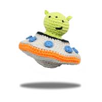 Alien Invasion - fliegende Untertassen - Häkelanleitung Bild 5