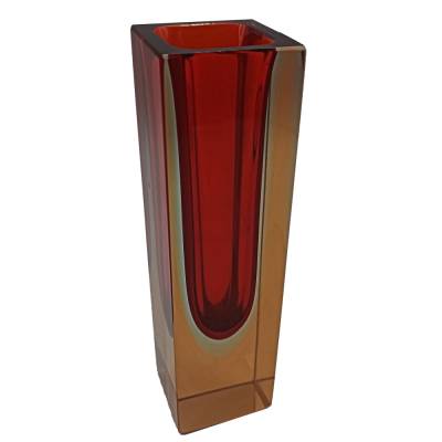 Murano Sommerso Vase Seguso / Flavio Poli 60er Jahre