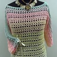 Häkelanleitung Pulli Sommerpulli 