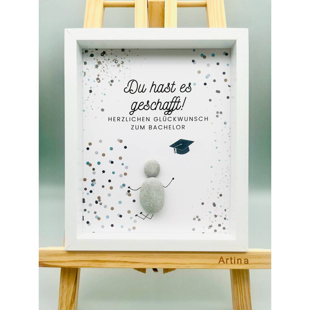 Einzigartiges Geschenk Bachelor/Master Custom Wanddeko Bachelor