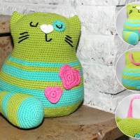 Katze - Türstopper - Häkelanleitung Bild 1