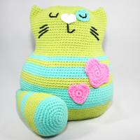 Katze - Türstopper - Häkelanleitung Bild 2