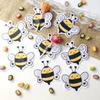 Druckvorlage Tischdeko - Biene - Geburtstag - Lutscher - Streudeko - Party - Feier - ausdrucken - Gastgeschenk - Hummel Bild 7